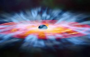 شاهد بالفيديو..لحظة التهام ثقب أسود نجما هائلا... هذا ما ينتجه الانفجار العظيم