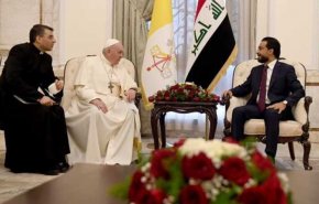 دیدار رئیس مجلس عراق با پاپ 