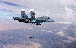  روسیه مواضع داعش ‌در سوریه را بمباران کرد