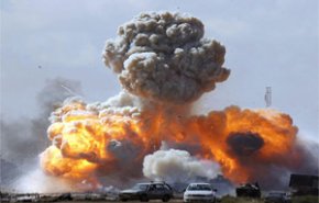انفجار بمب در مسیر نیروهای آمریکایی در عراق 