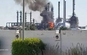 مصر... حريق هائل في شركة العامرية للبترول بالإسكندرية