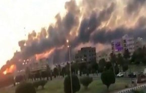 السعودية تقر بحصول حريق في مصفاة تكرير البترول في الرياض 