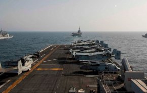 رزمایش دریایی آمریکا با فرانسه، بلژیک و ژاپن در دریای مکران و خلیج عمان