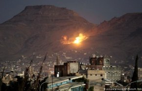 حملات هوایی متجاوزان سعودی به صنعا


