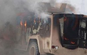 حمله گروه های مسلح به سه کاروان نظامی آمریکا در عراق 