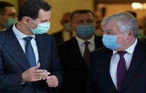 بررسی مقابله با سیاست‌های ضد سوری غرب در دیدار فرستاده پوتین و بشار اسد