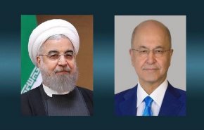 برهم صالح يجري اتصالا مع الرئيس حسن روحاني