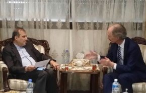 رایزنی خاجی با نماینده دبیرکل سازمان ملل در امور سوریه
