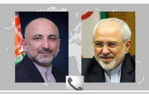 ظريف يؤكد دعم إيران الكامل لعملية السلام في أفغانستان