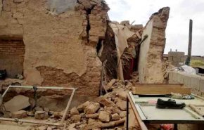 خسارت زلزله ۵.۹ ریشتری به واحدهای مسکونی گناوه + فیلم