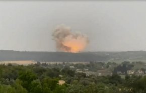 مراسل العالم: انفجار ضخم وسط الكيان الاسرائيلي 