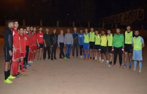 افتتاح الدورة الرياضية الرمضانية في مدينة طرابلس