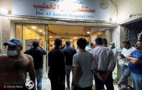 فیلم | لحظه انفجار کپسولهای اکسیژن در بیمارستان ابن الخطیب بغداد
