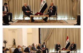 دیدار ظریف با روسای جمهور و پارلمان عراق