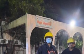 مهار آتش‌سوزی در بیمارستان «الکاظمیه» بغداد