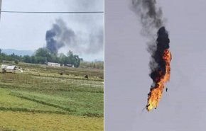 ميانمار..جماعة متمردة تسقط  طائرة هليكوبتر عسكرية
