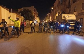 حظر تجول بتونس يدفع هواة الدراجات الهوائية الى احتلال الشارع