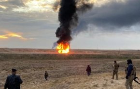 داعش دو چاه نفت در کرکوک را منفجر کرد