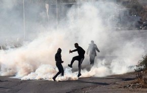 إصابات خلال قمع الاحتلال الاسرائيلي مسيرة في بيت دجن شرق نابلس