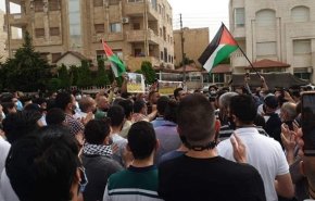 تظاهرات اردنی‌ها در حمایت از فلسطینیان+ تصاویر