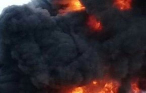 سوريا...إخماد حريق ضخم في معمل للفلين بمدينة حسياء الصناعية
