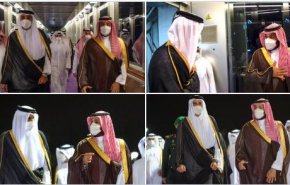 أمير قطر يختتم زيارته الى السعودية