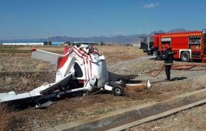 دو کشته در سقوط هواپیمای آموزشی در اراک