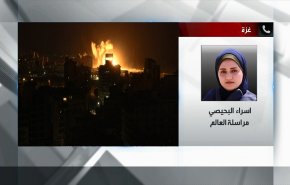 مراسلتنا تتحدث عن ليلة عصيبة قضتها مدينة غزة الليلة الماضية + صوت