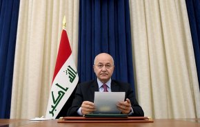 الرئيس العراقي يدين الاعتداءات الصهيونية ضد الشعب الفلسطيني