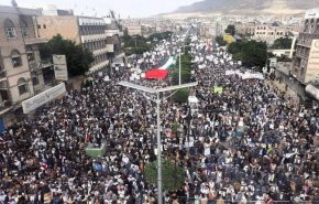 بیانیه تظاهرکنندگان یمنی در حمایت قاطع از مردم فلسطین 