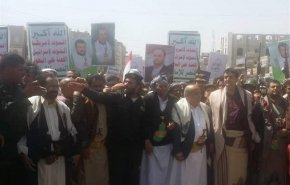 راهپیمایی گسترده یمنی ها در حمایت از نبرد شمشیر قدس و آزادی فلسطین
