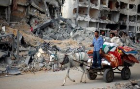 شاهد: غزة تعود للحياة بعد ان وضعت النقاط فوق الحروف