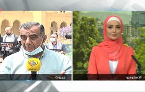 شاهد: وقفة للإعلاميين اللبنانيين والفلسطينيين في بيروت