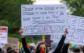 تگزاس میزبان تظاهرات حمایت از مردم فلسطین