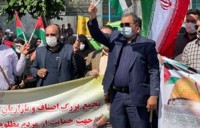 جشن پیروزی جریان مقاومت بر رژیم صهیونیستی در تهران برگزار شد