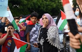 شاهد.. حماس وأمل بالعودة والنصر اتقد من جديد لدى اللاجئين الفلسطينيين