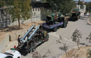 رزمایش نظامی گردان های القسام در خان یونس