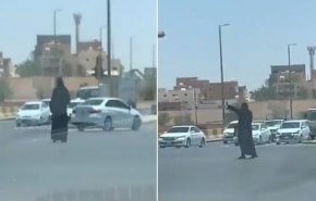 شاهد: منقبة تنظم حركة المرور في السعودية