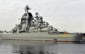 رزمایش دریایی روسیه با حضور رزمناو هسته‌ای