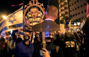 تظاهرات ضد نتانیاهو و حمایت از احزاب مخالف