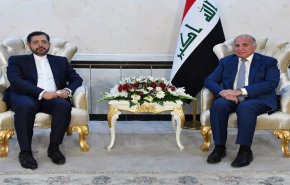 وزير الخارجية العراقي يستقبل متحدث الخارجية الإيرانية في بغداد