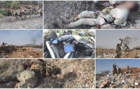 تصاویری از عملیات گسترده نیروهای یمنی در محور جیزان