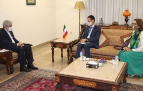 سفير إيران لدى باكستان يبحث ومبعوث أوروبا السلام في أفغانستان