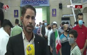 شاهد: أجواء الإنتخابات الايرانية في محافظة خوزستان 