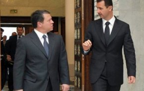 ملك الأردن على تواصل مباشر مع الرئيس الأسد وهذا ما يجهز له