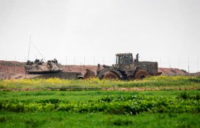 یورش نظامیان صهیونیست به زمین‌های کشاورزی خان یونس