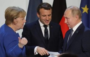مرکل و مکرون در تلاش برای دیدار رهبران اروپا با پوتین
