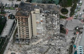 20 صهیونیست در حادثه ریزش ساختمان در آمریکا مفقود شدند
