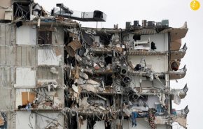 افزایش شمار تلفات ریزش ساختمان در فلوریدای آمریکا