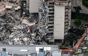 افزایش آمار کشته‌شدگان در حادثه ریزش ساختمان میامی